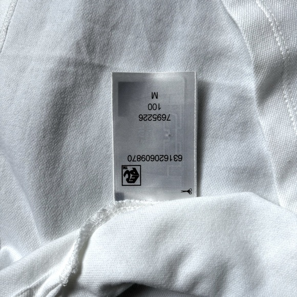 Men’s White Tommy Hilfiger Classic Fit Polo Shirt Med *NWT* - Picture 8 of 9